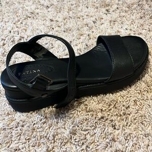 Soho wedge sandal Portland Leather (patina)